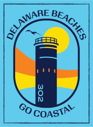 Delaware Beaches Sticker