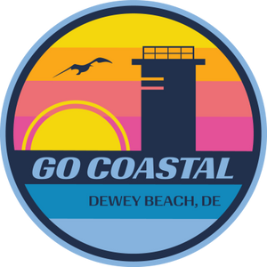 Tower Sundowner Sticker - Dewey Beach