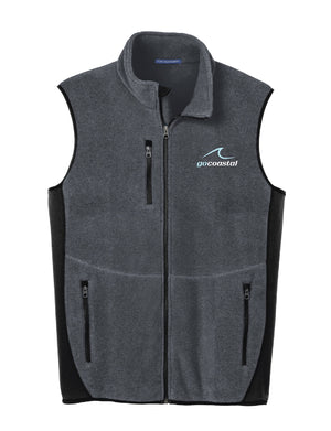Men's Sherpa Fleece Vest (Wave)