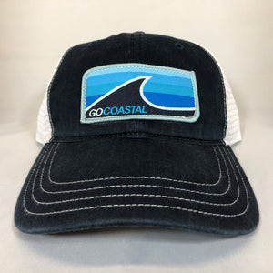 Sol Wave Trucker (Relaxed) - Aqua / Navy / White