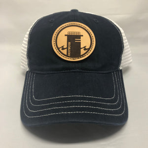 Tower One Trucker (Relaxed) - Navy / White