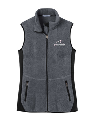 Women's Sherpa Fleece Vest (Wave)