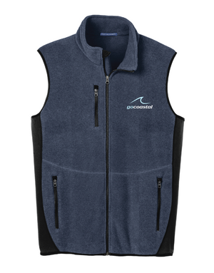 Men's Sherpa Fleece Vest (Wave)